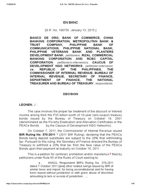 g.r. no. 198756|G.R. No. 198756. August 16, 2016 (Case Brief / Digest).